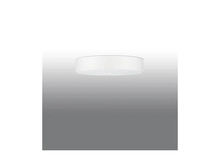 Sollux SKALA Plafonnier Cylindrique Blanc 70cm E27