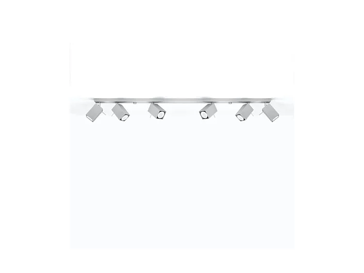 Sollux MERIDA Barre de projecteur à 6 lumières gris, GU10