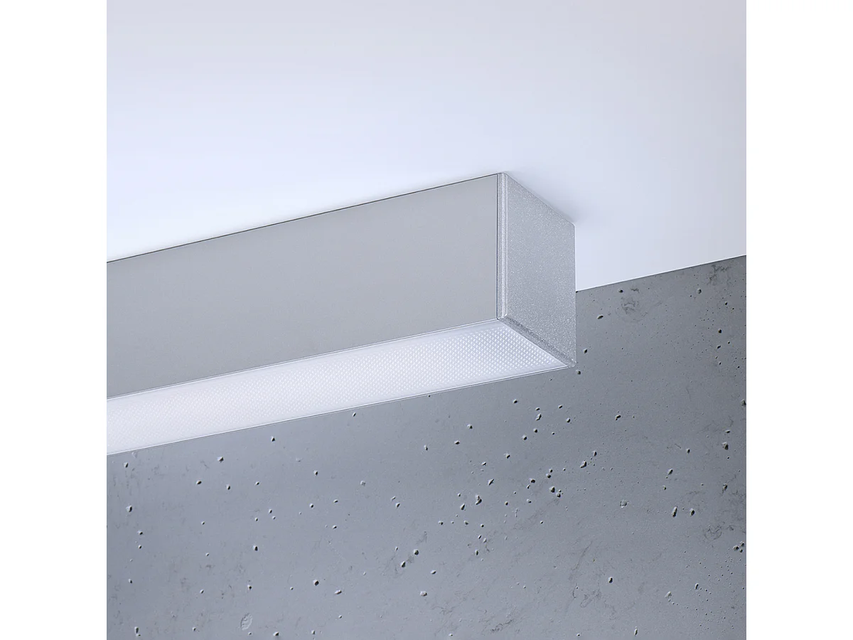 Sollux PINNE Appliques Encastrées LED Intégrées Gris 115cm 3000K