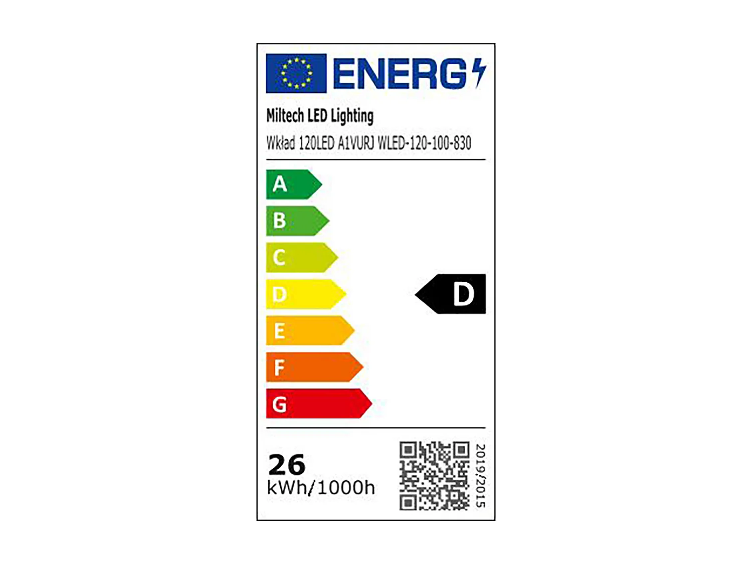 Sollux PINNE Appliques Encastrées LED Intégrées Gris 115cm 3000K