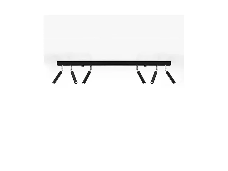 Sollux EYETECH Barre Droite Flush 6 Noir Clair G9