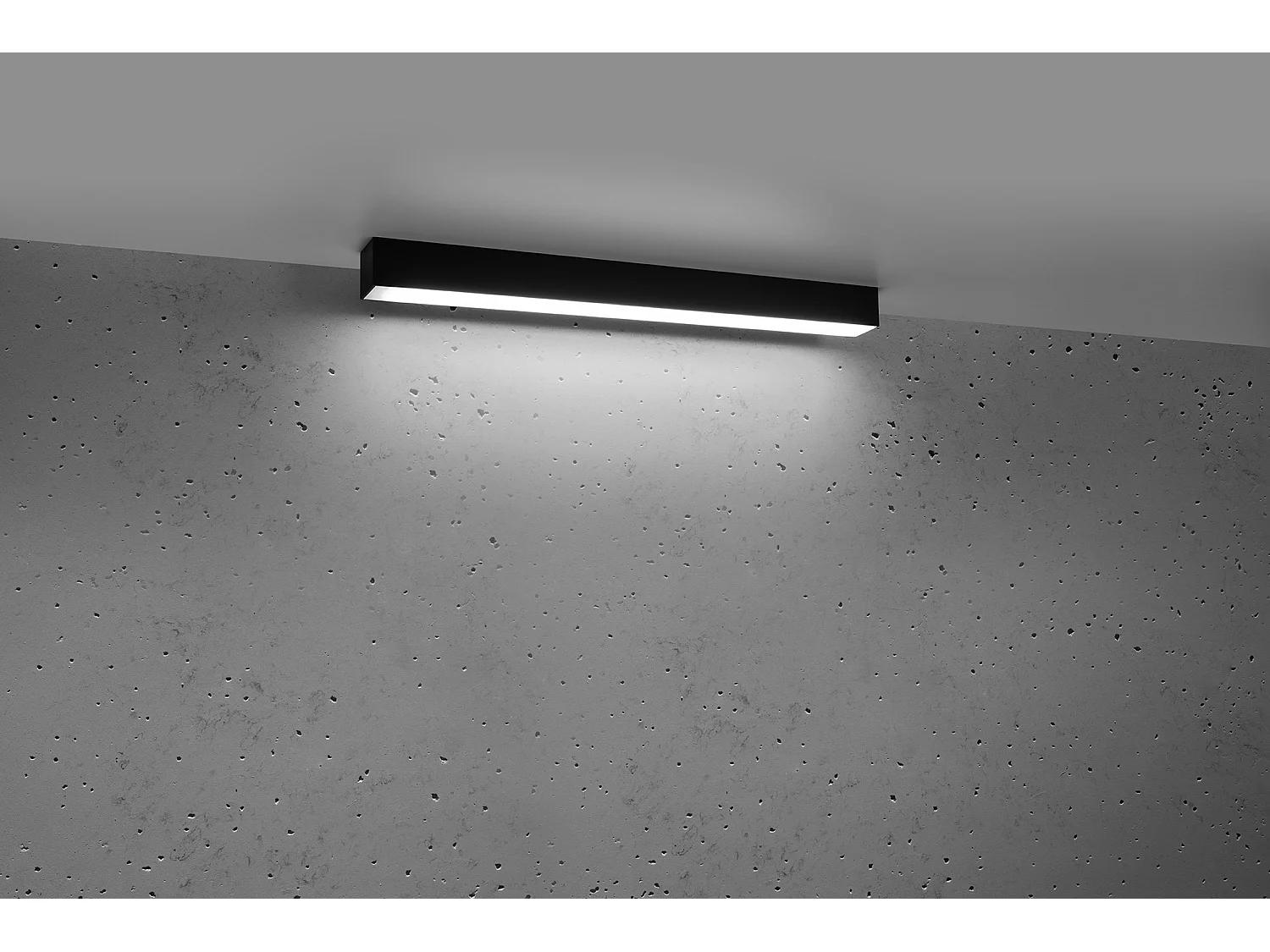 Integrated LED  65cm Linear Flush licht Black 4000K Integriertes LED 65cm Lineares Einbaulicht Schwarz 4000K