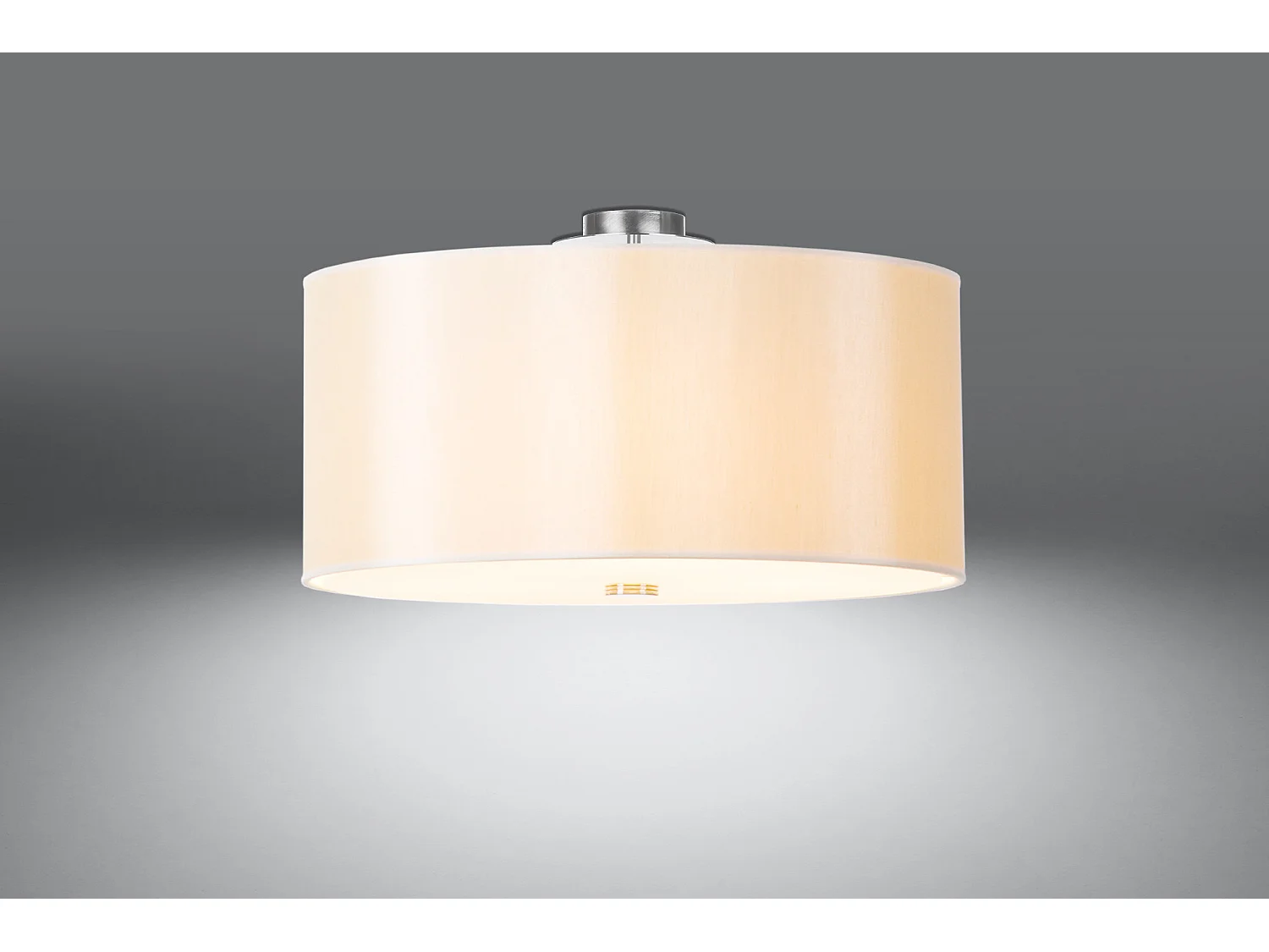 Plafondlampen Otto Minimalistisch Van  - 5 Lichtbronnen - L.60 X H.30 Cm - Wit