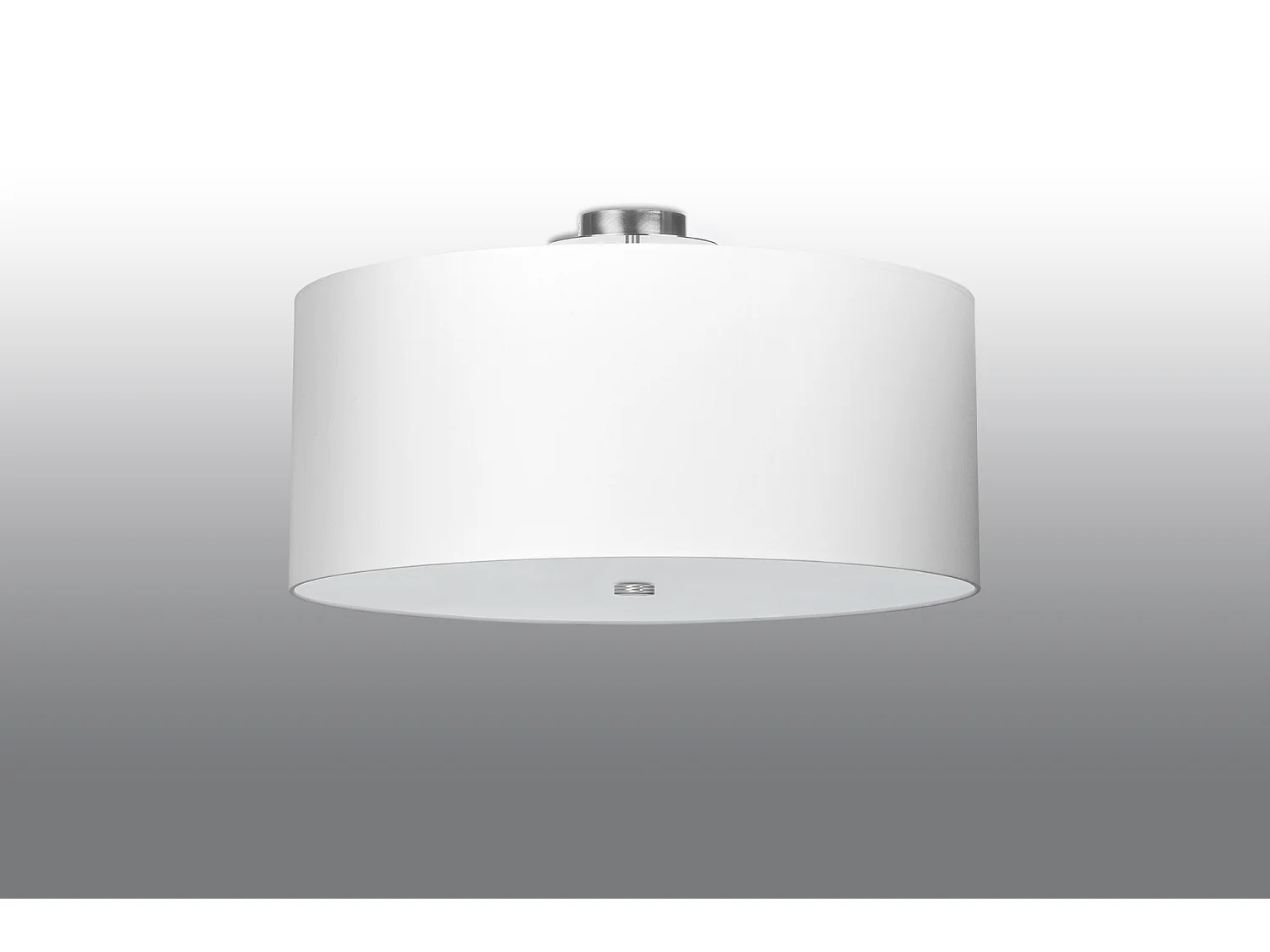 Plafondlampen Otto Minimalistisch Van  - 5 Lichtbronnen - L.60 X H.30 Cm - Wit