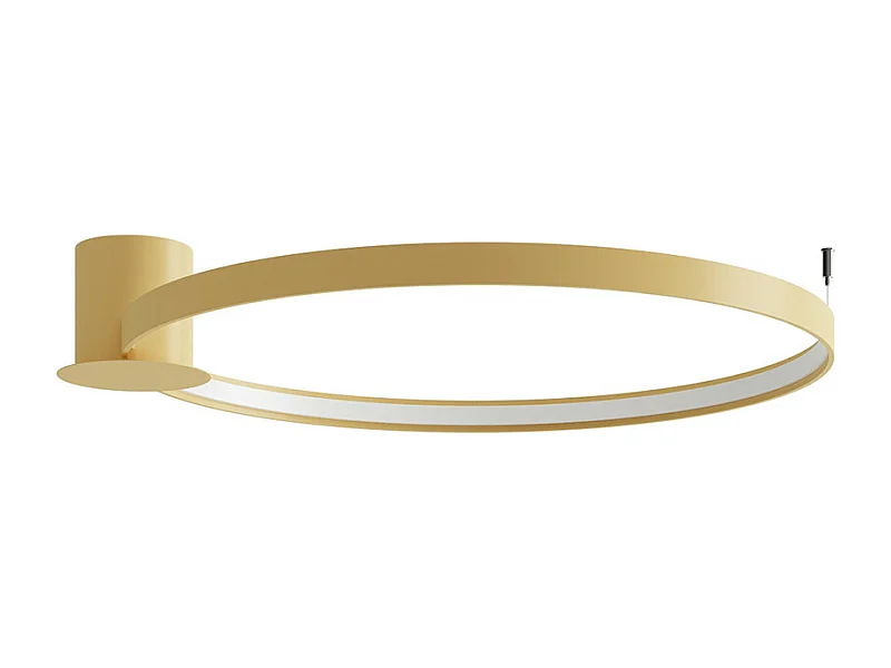 Sollux Rio Integriertes LED-Semi-Flush-Licht Golden