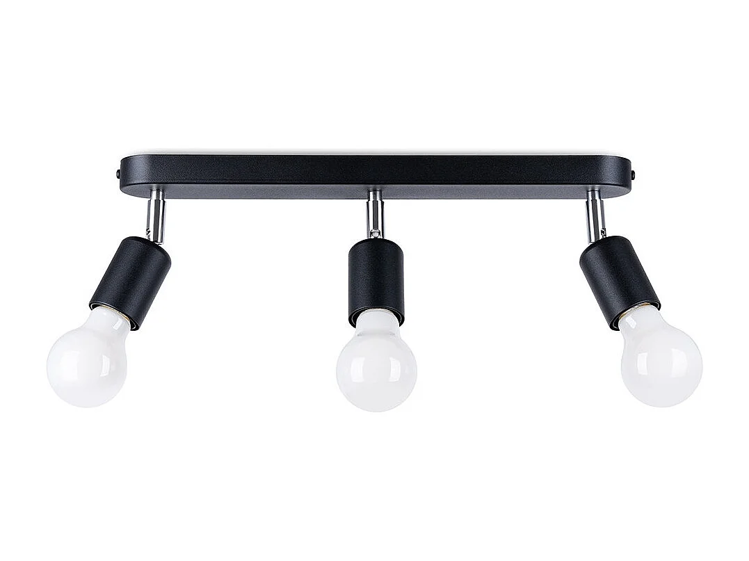 Sollux Fornes Plafonnier Spot Bar Noir