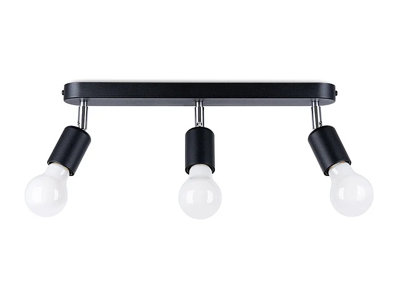 Sollux Fornes Plafonnier Spot Bar Noir