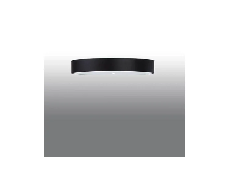Sollux SKALA Plafonnier Cylindrique Noir 100cm E27