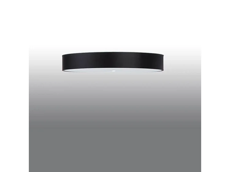 Sollux SKALA Plafonnier Cylindrique Noir 100cm E27
