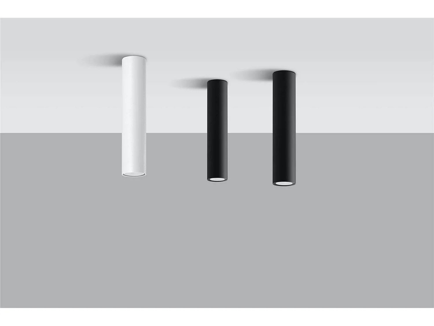 Sollux LAGOS - 1 Lichtoberflächenmontiertes Abwärtsstrahler Weiß, GU10