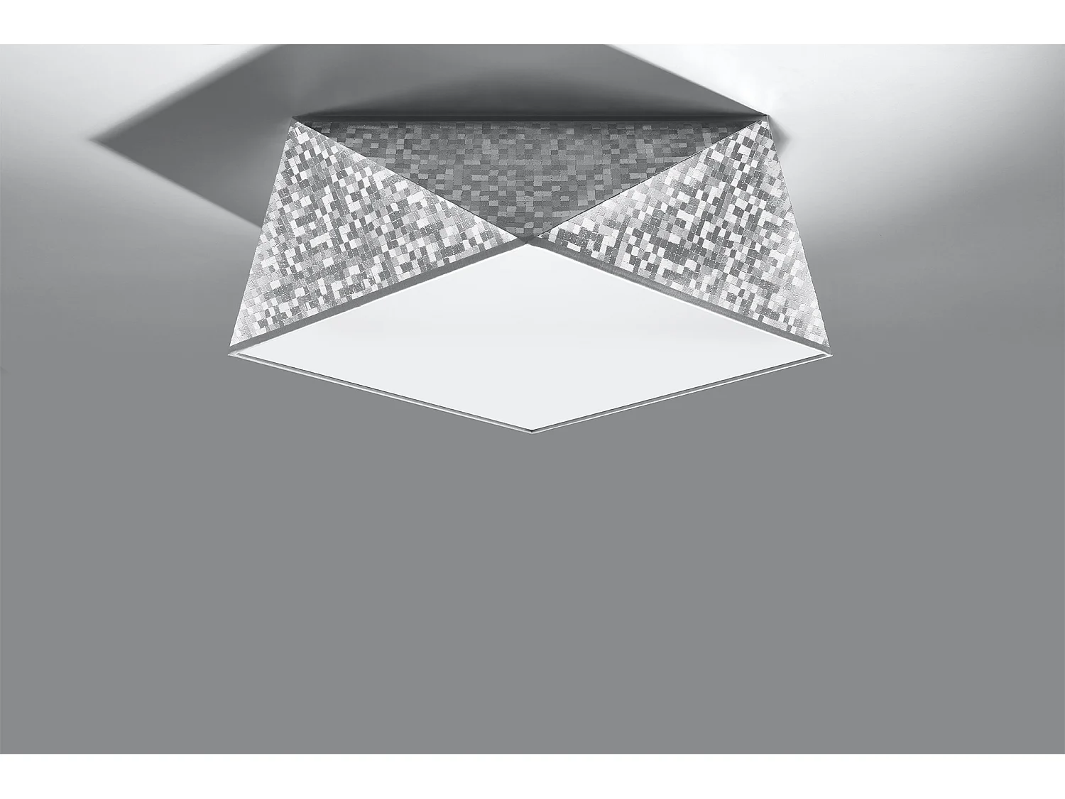 Downlight da superficie Flush Light Argento E27 Downlights de superficie Flush Light Plateado E27