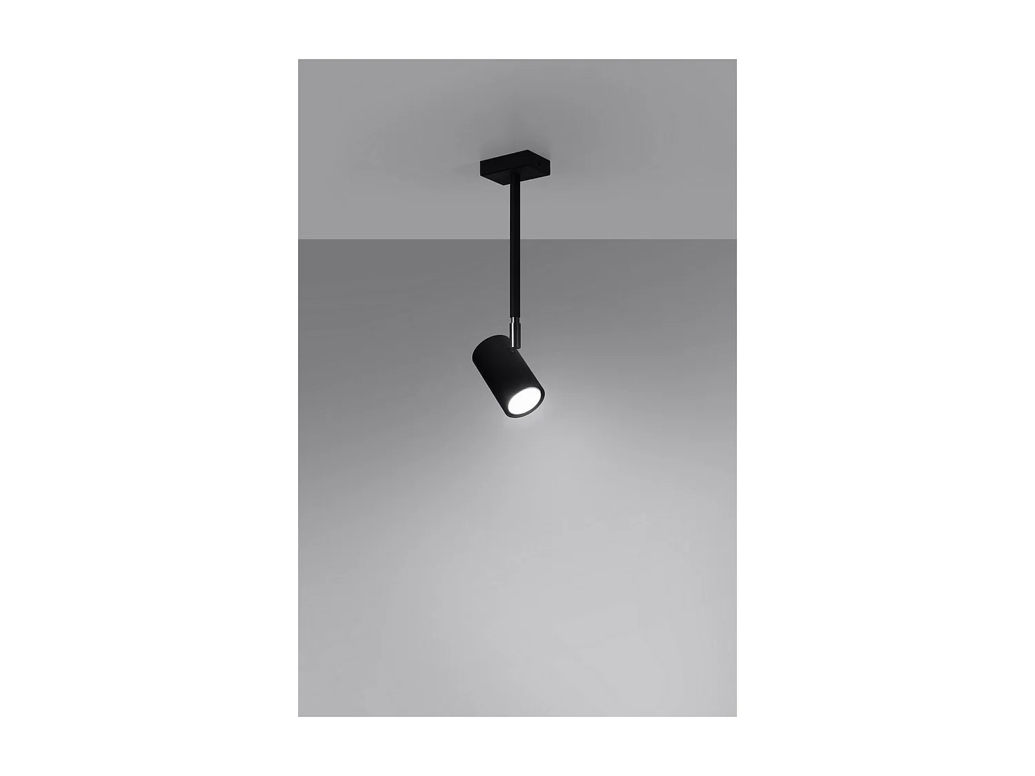 Sollux lichting Norano Einzelstrahler, Schwarz, 1x GU10