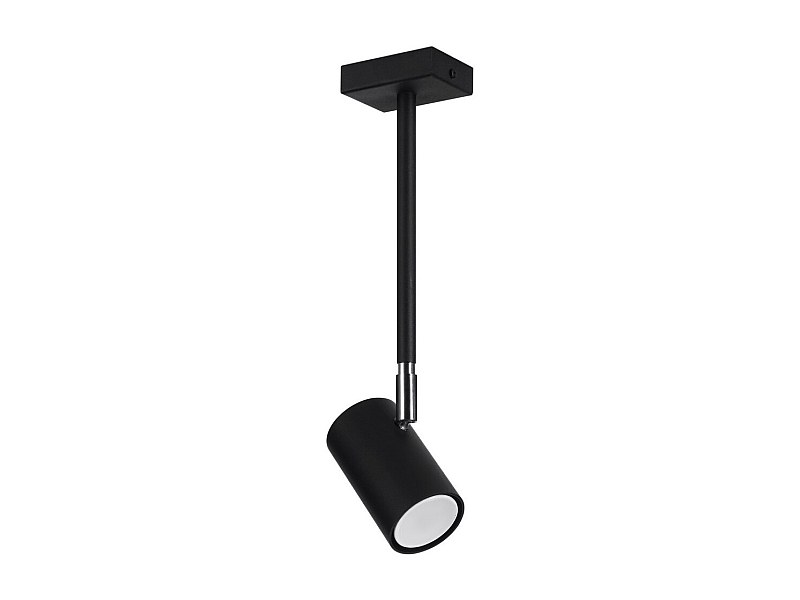 Sollux Lighting Norano Foco individual, negro, 1x GU10