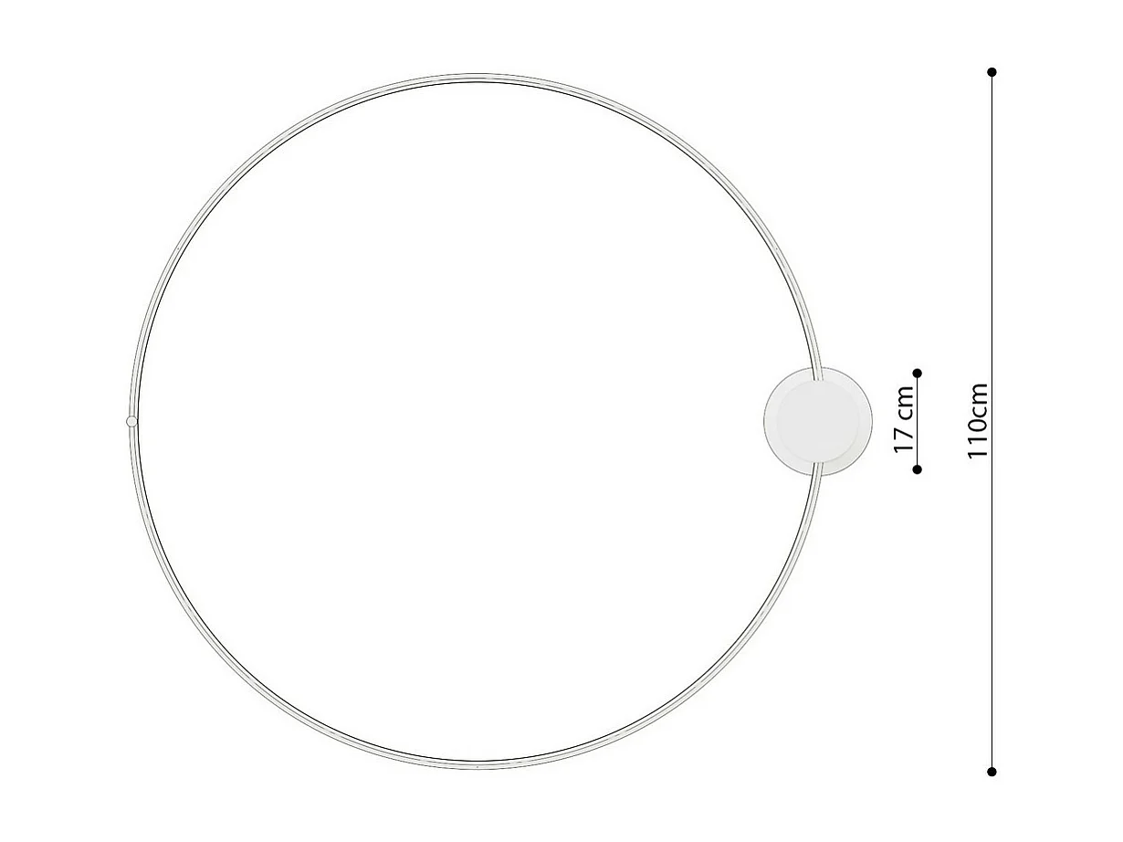 Sollux lichting Rio Integriertes LED LED Halbbündiges Licht, Weiß, 3000K, 7820lm