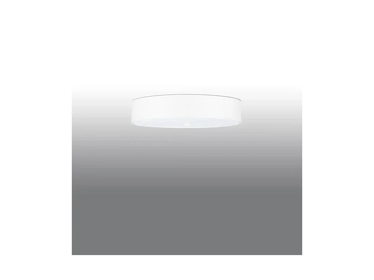 Sollux SKALA Plafonnier Cylindrique Blanc 60cm E27