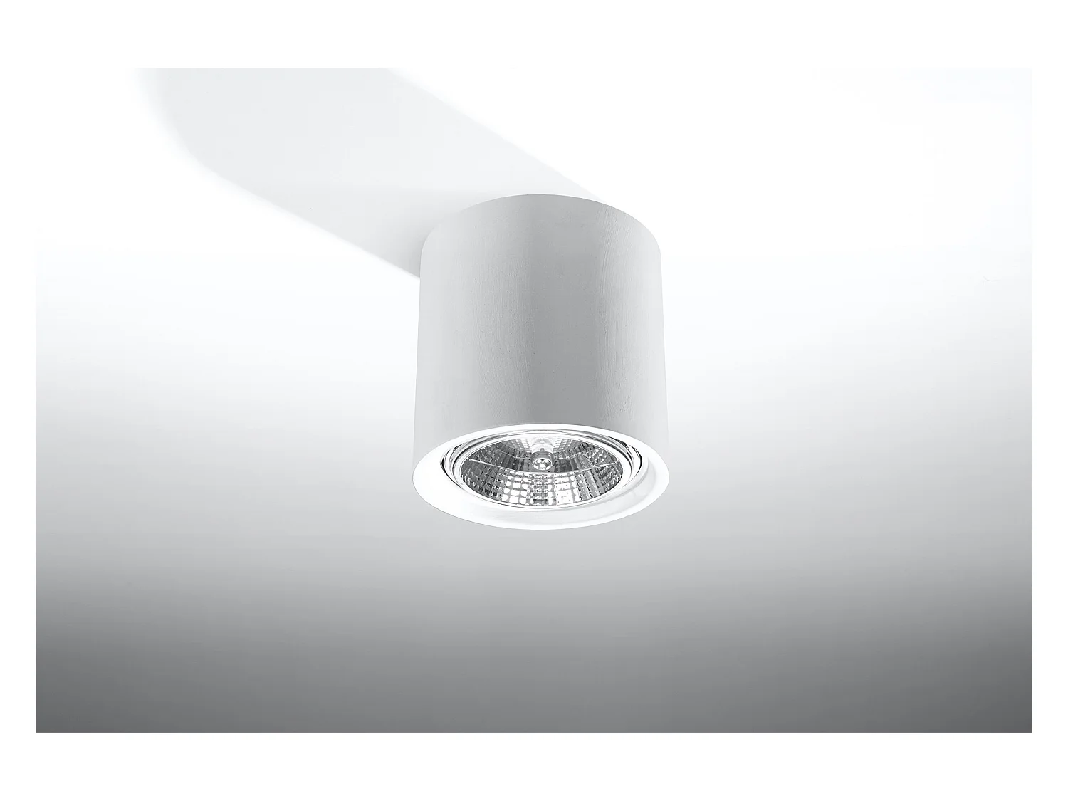 Surface Mounted Abwärtsstrahlers Cermaic Wall Lamp White GU10/ES111 Aufbau-Abwärtsstrahlers Cermaic Wandleuchte Weiß GU10/ES111