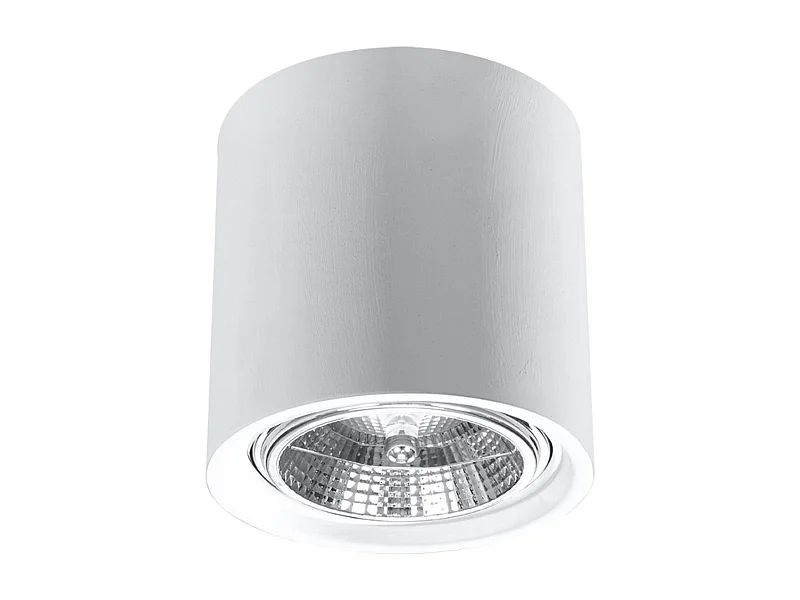 Plafon KALU ceramiczny biały