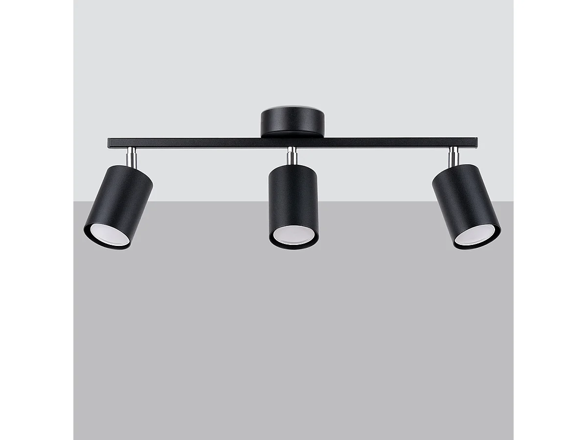 Sollux Lemmi Faretto da soffitto Bar Nero