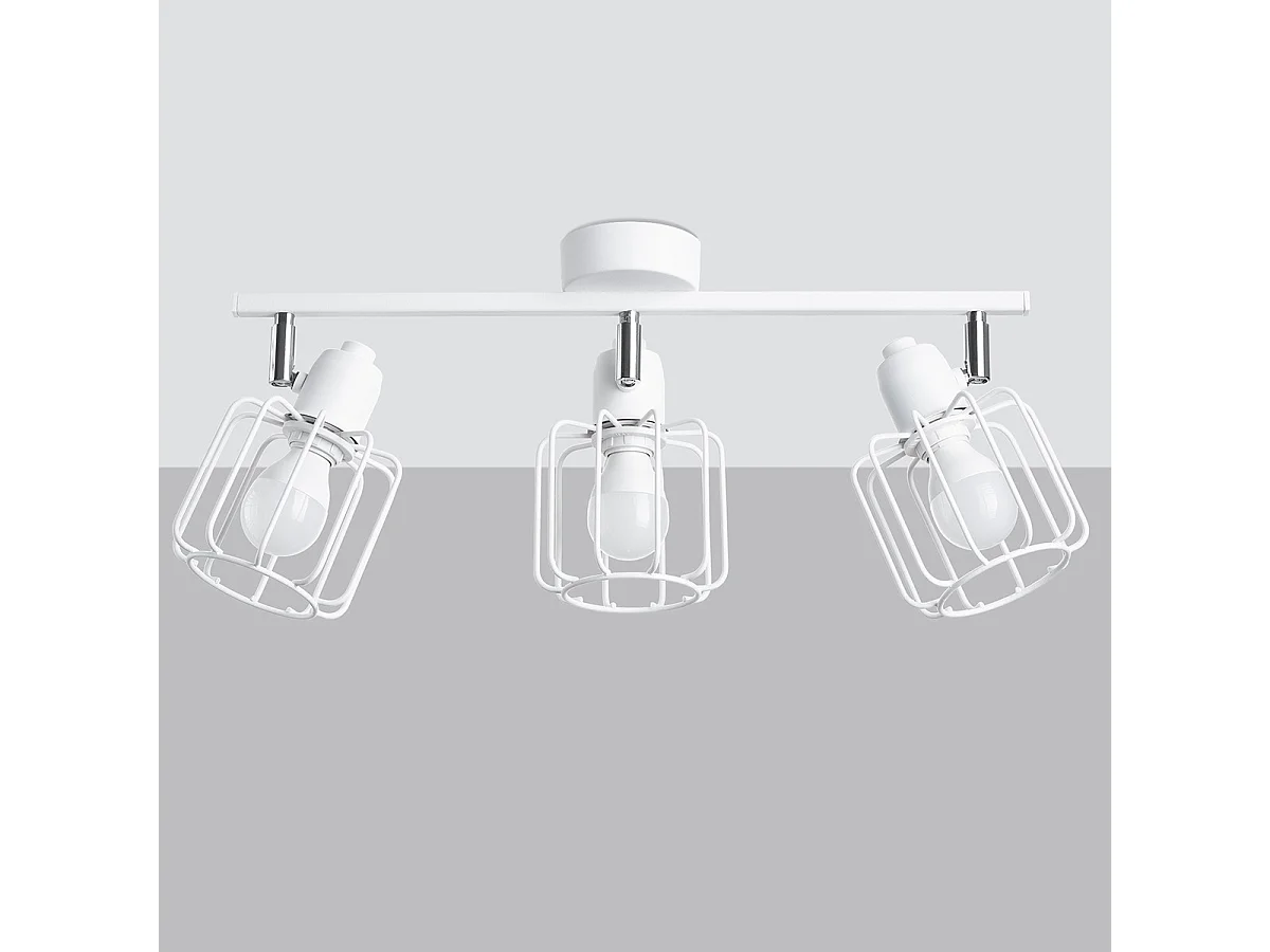 Sollux Beluci Plafonnier Spot Bar Blanc