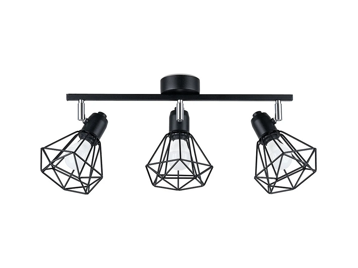 Sollux Artemis Plafonnier Spot Bar Noir