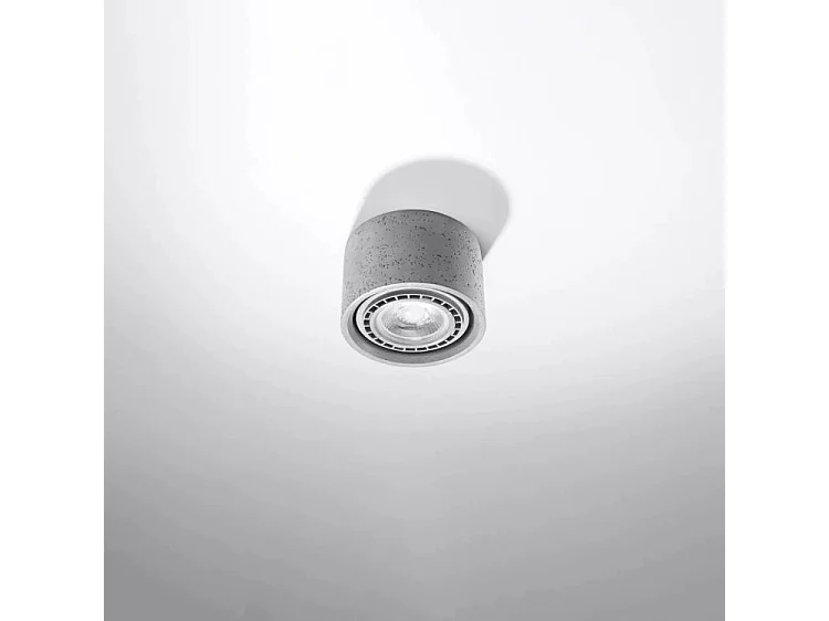 Sollux BASIC Downlights à encastrer ronds gris clair GU10