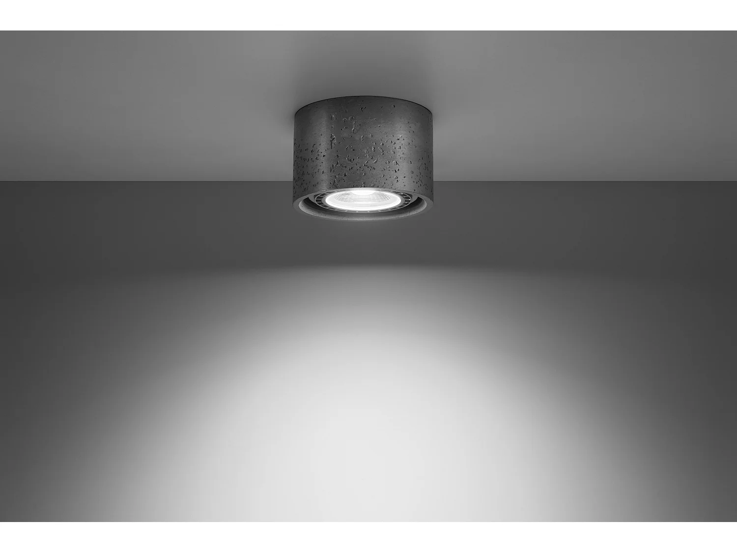 Sollux BASIC Downlights à encastrer ronds gris clair GU10
