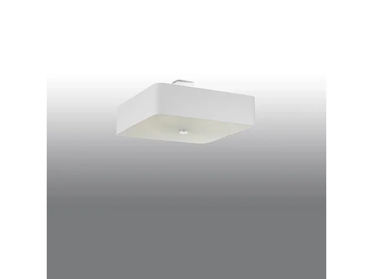 Sollux LOKKO Plafonnier Carré Blanc 55cm E27