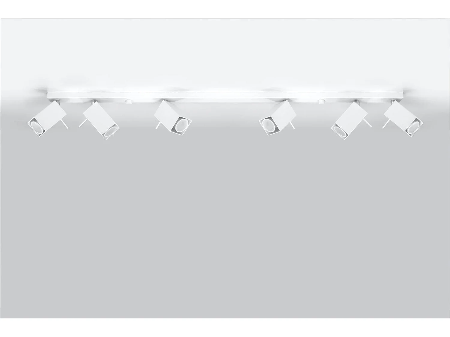 Sollux MERIDA - 6 licht Strahler Bar Weiß, GU10