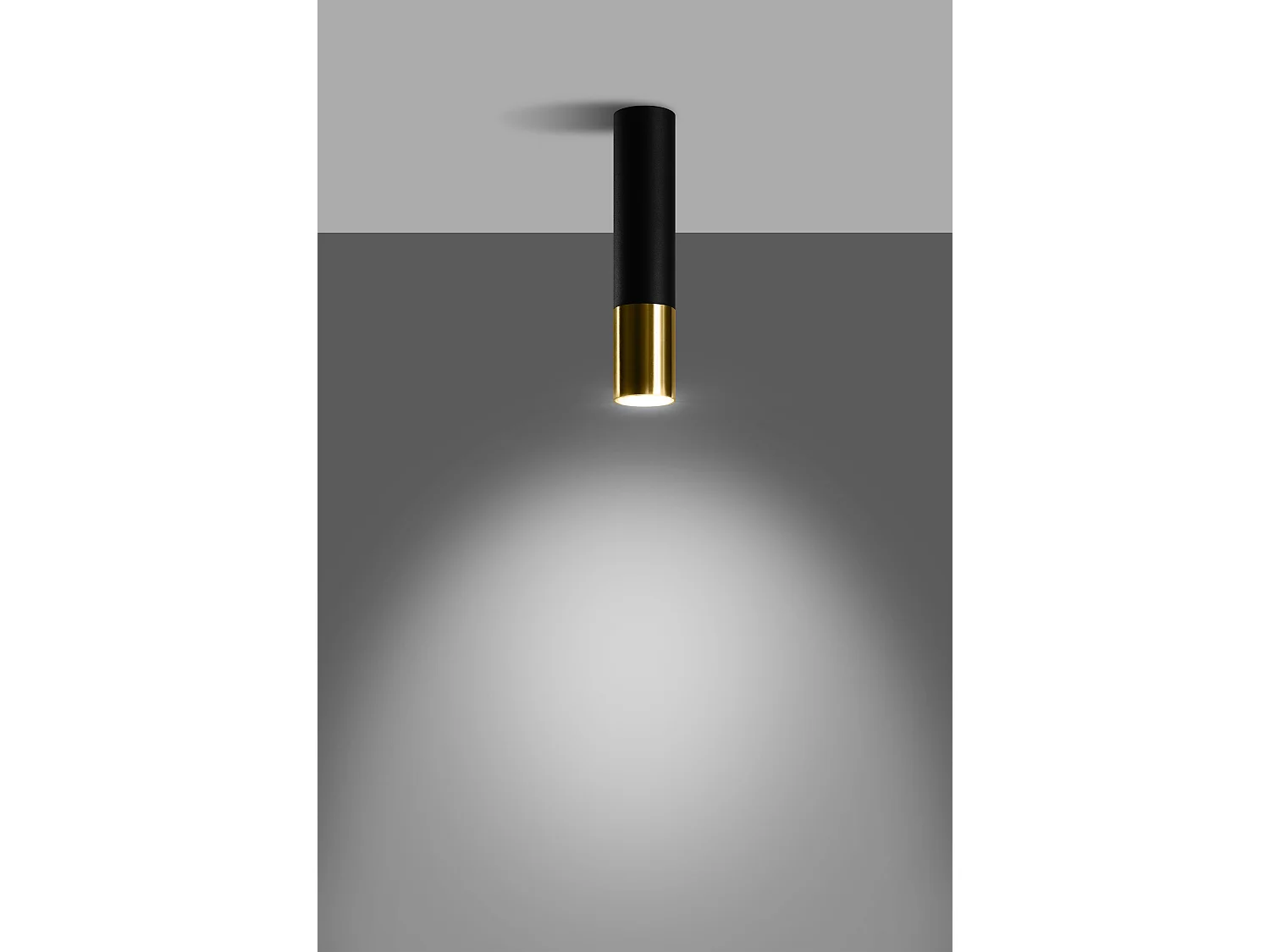 Surface Mounted Abwärtsstrahlers Flush licht Black, Gold GU10 Aufbau-Abwärtsstrahlers Flächenbündig Schwarz, Gold GU10