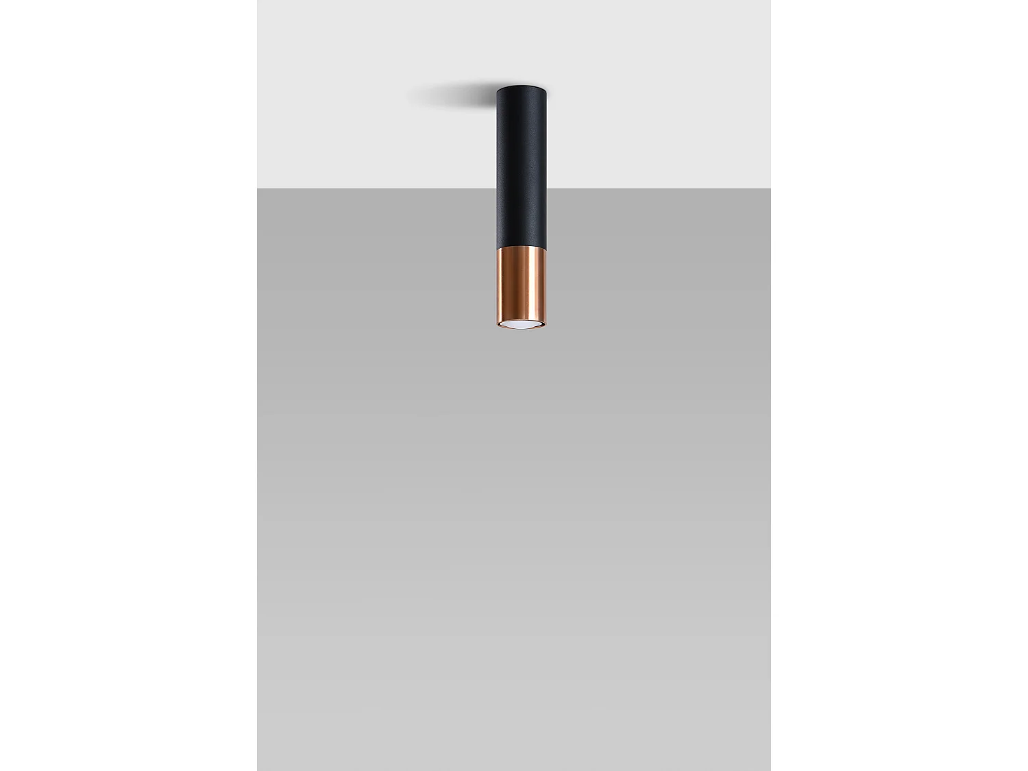 Aufbau-Downlights Flächenbündig Schwarz, Kupfer GU10 Downlight da superficie Flush Light Nero, Rame GU10