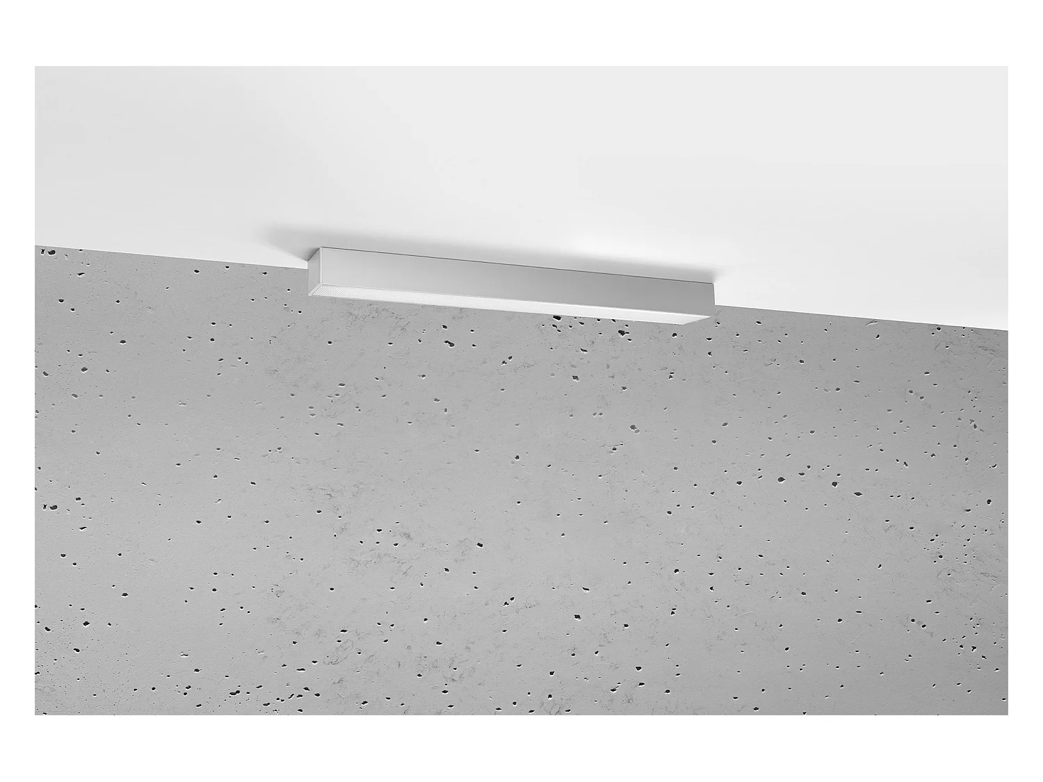 Integrierte LED 95cm Linear Flush Hellgrau 4000K LED Integrato 95cm Lineare Incasso Grigio Chiaro 4000K