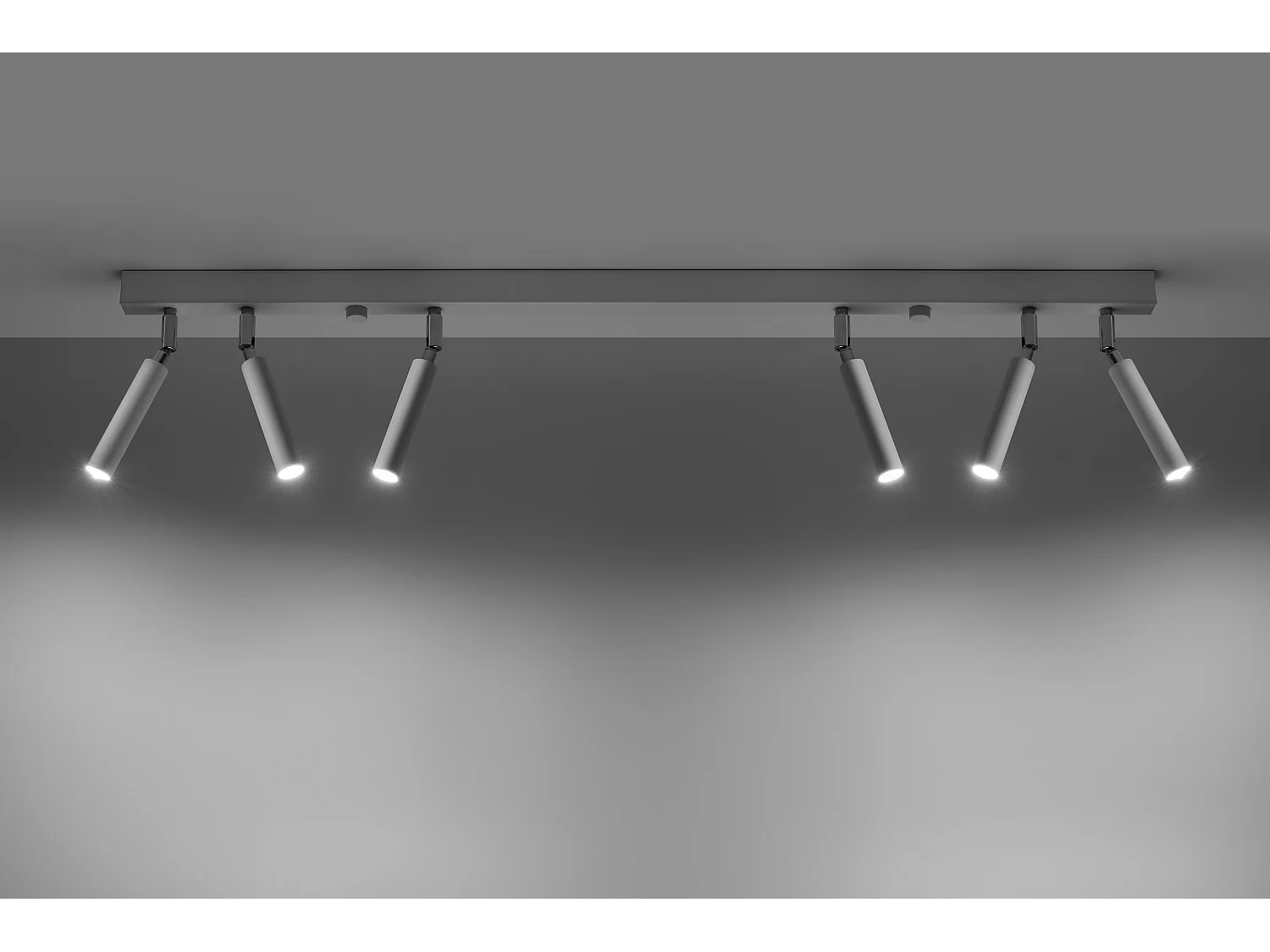 Straight Bar Flush 6 licht White G9 Straight Bar Flush 6 Hellweiß G9