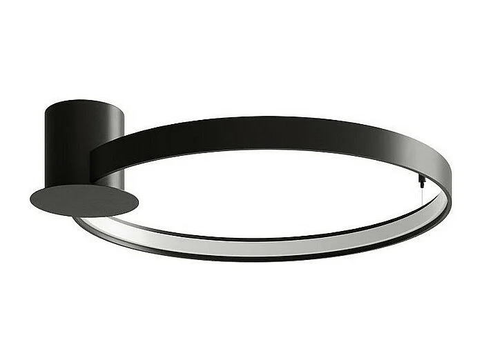 Sollux lichting Rio Integriertes LED LED Halbbündiges Licht, Schwarz, 4000K, 3870lm