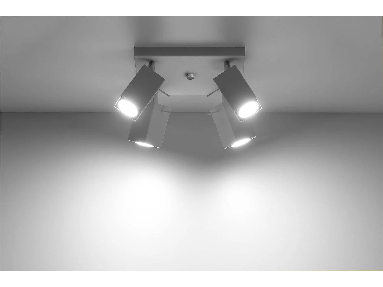 Sollux MERIDA - 4 licht Strahler Bar Weiß, GU10