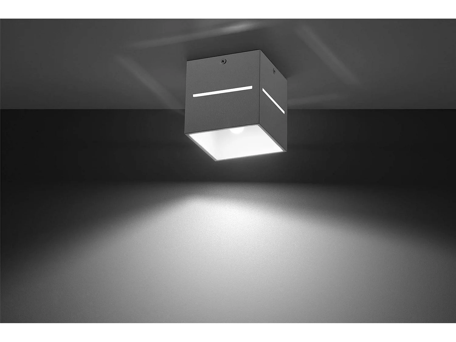 Sollux LOBO Plafonnier à 1 lumière, blanc, G9