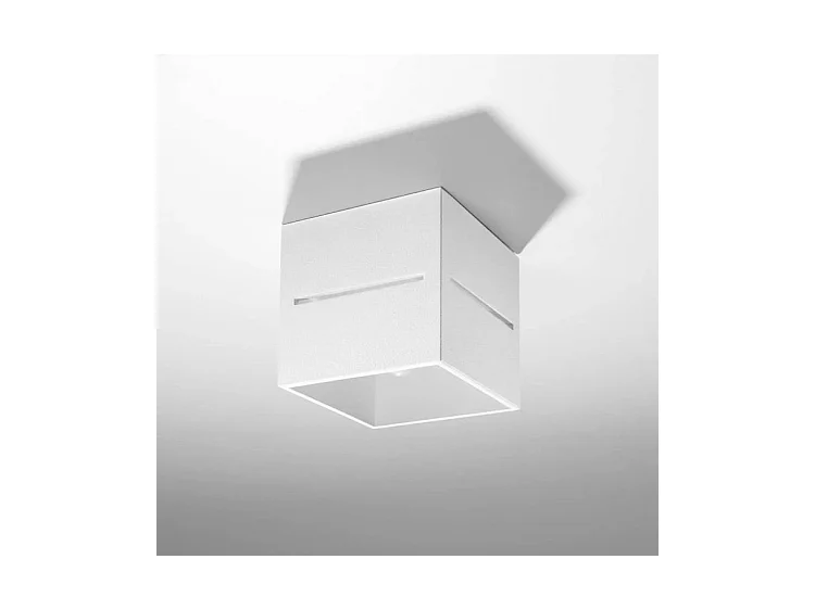 Sollux LOBO Plafonnier à 1 lumière, blanc, G9