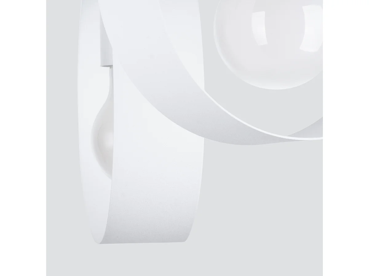 Plafondlampen Titran Modern Van  - 3 Lichtbronnen - L.30 X H.34,5 Cm - Wit