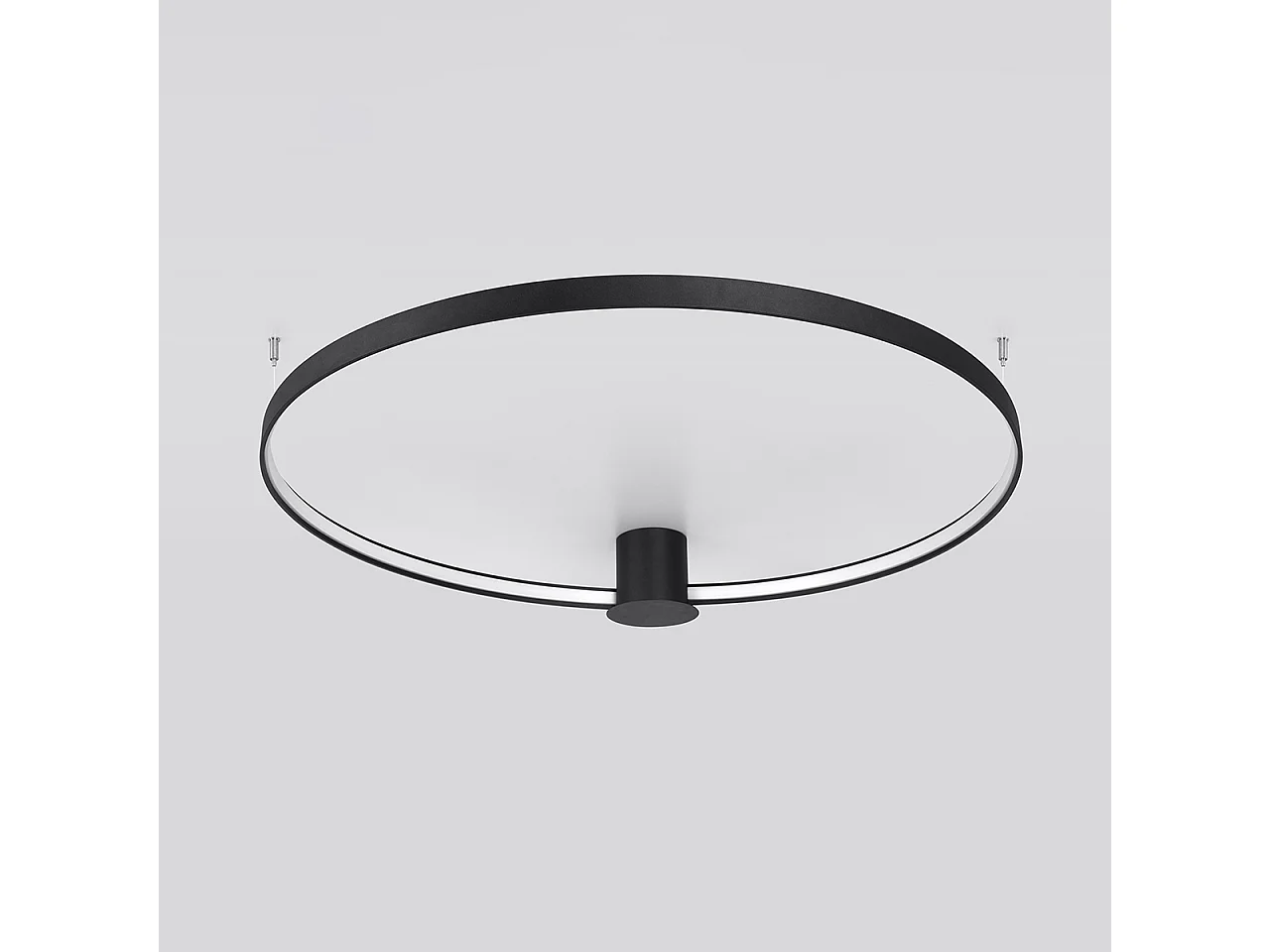 Sollux lichting Rio Integriertes LED LED Halbbündiges Licht, Schwarz, 4000K, 7820lm