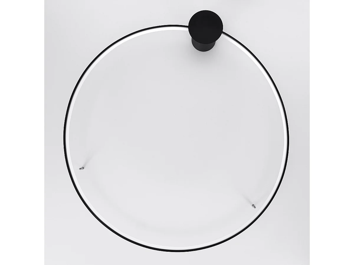 Sollux lichting Rio Integriertes LED LED Halbbündiges Licht, Schwarz, 4000K, 7820lm