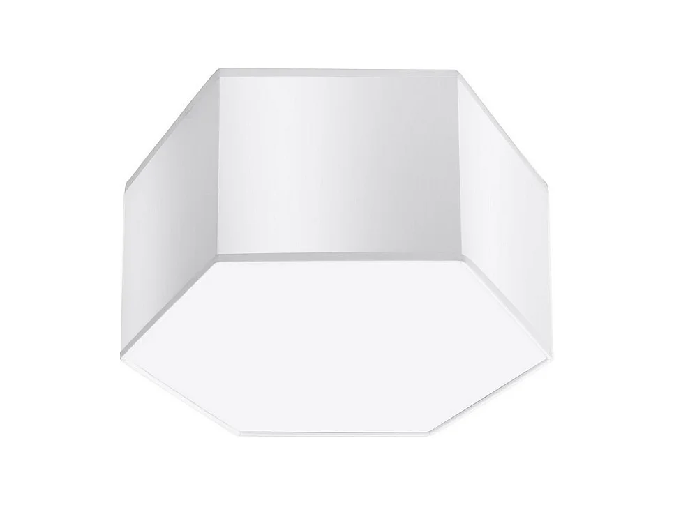 Sollux Lighting Sunde Plafonnier décoratif encastré, blanc, 15,5 cm