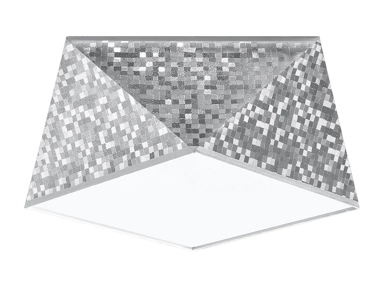 Aufbau-Downlights Flächenbündiges Licht Silber E27 Downlight da superficie Flush Light Argento E27