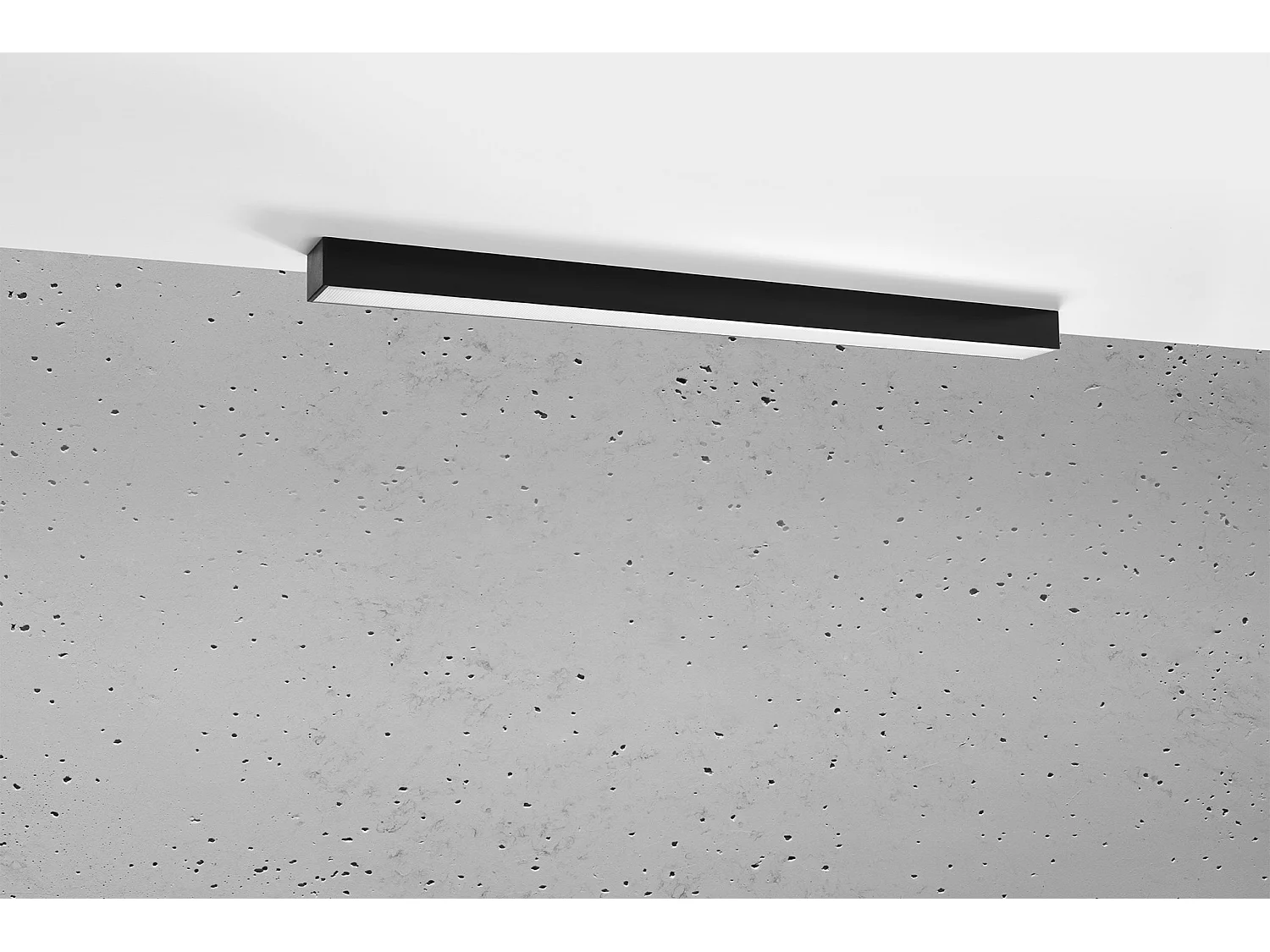 Integrated LED  95cm Linear Flush licht Black 3000K Integriertes LED 95cm Lineares Unterputzlicht Schwarz 3000K 3000