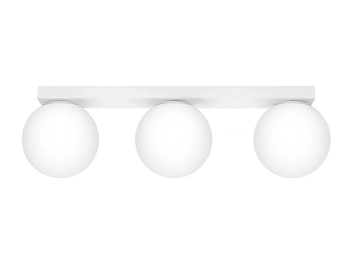 Sollux Yoli Globe Deckenleuchte Weiß