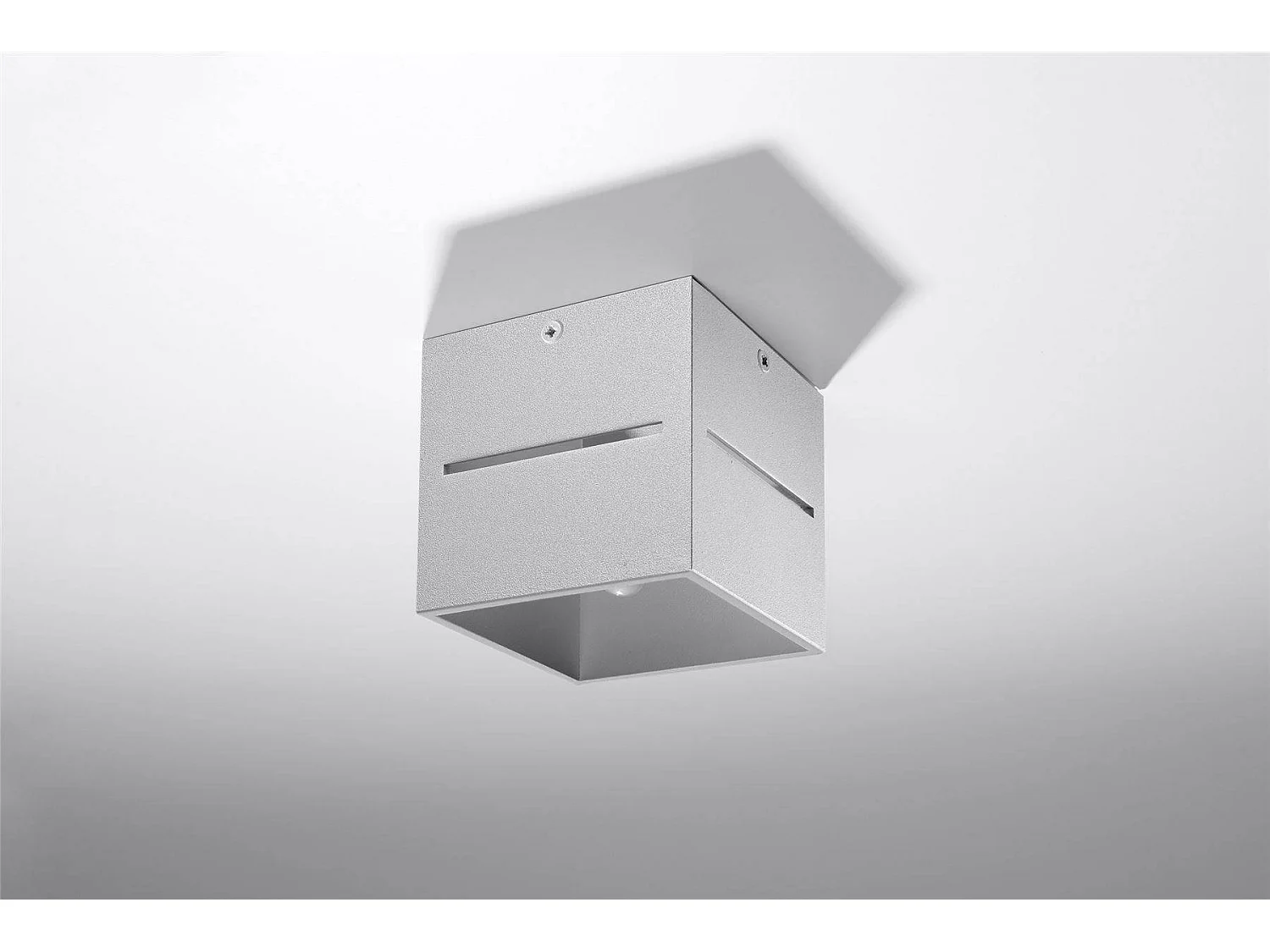 Sollux LOBO Plafonnier gris à 1 lumière, G9