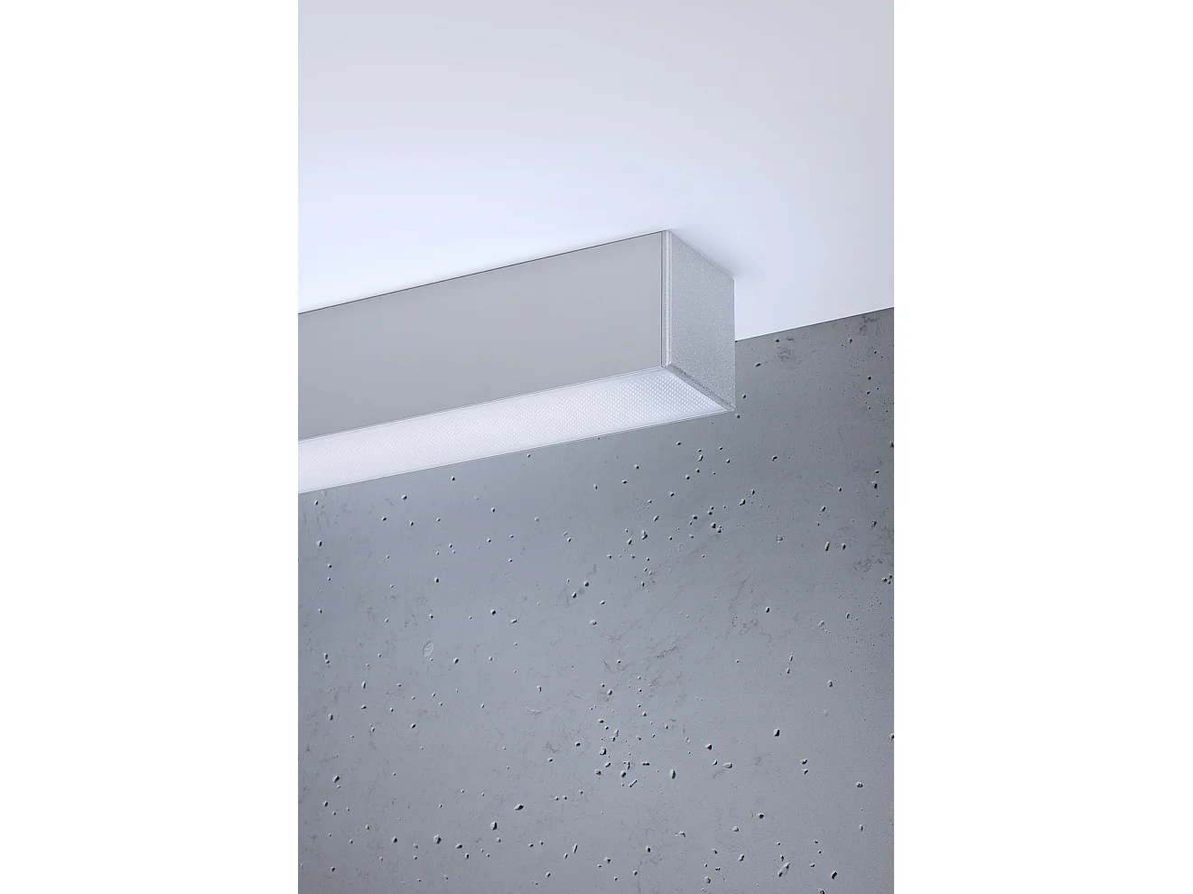 Integrated LED  65cm Linear Flush licht Grey 4000K Integrierte LED 65cm Linear Flush Hellgrau 4000K