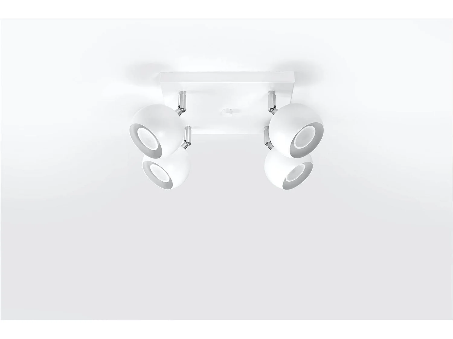 Sollux OCULARE Projecteur à 4 lumières blanc, GU10