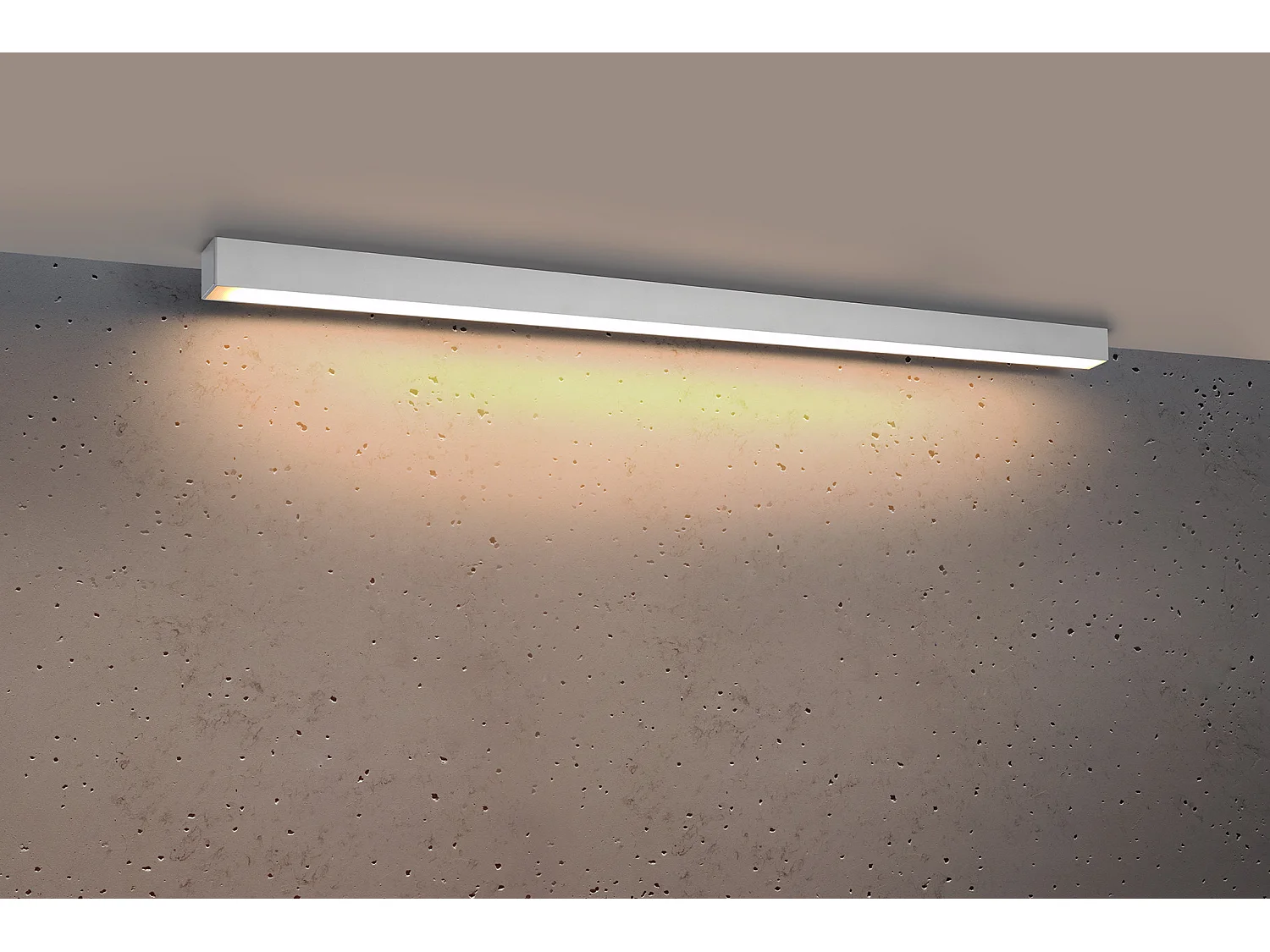 Integrated LED Flush Wall lichts White 115cm 3000K Integrierte LED-Wandleuchten Weiß 115cm 3000K