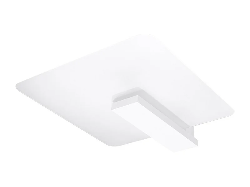 Sollux Lappo Plafonnier Encastré Blanc