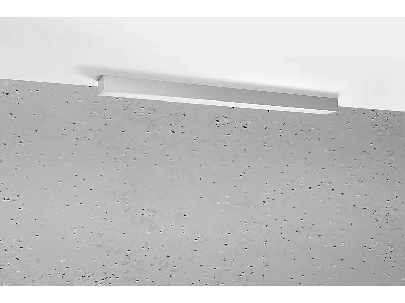 Integrated LED  145cm Linear Flush licht Grey 4000K Integrierte LED 145cm Linear Flush Hellgrau 4000K