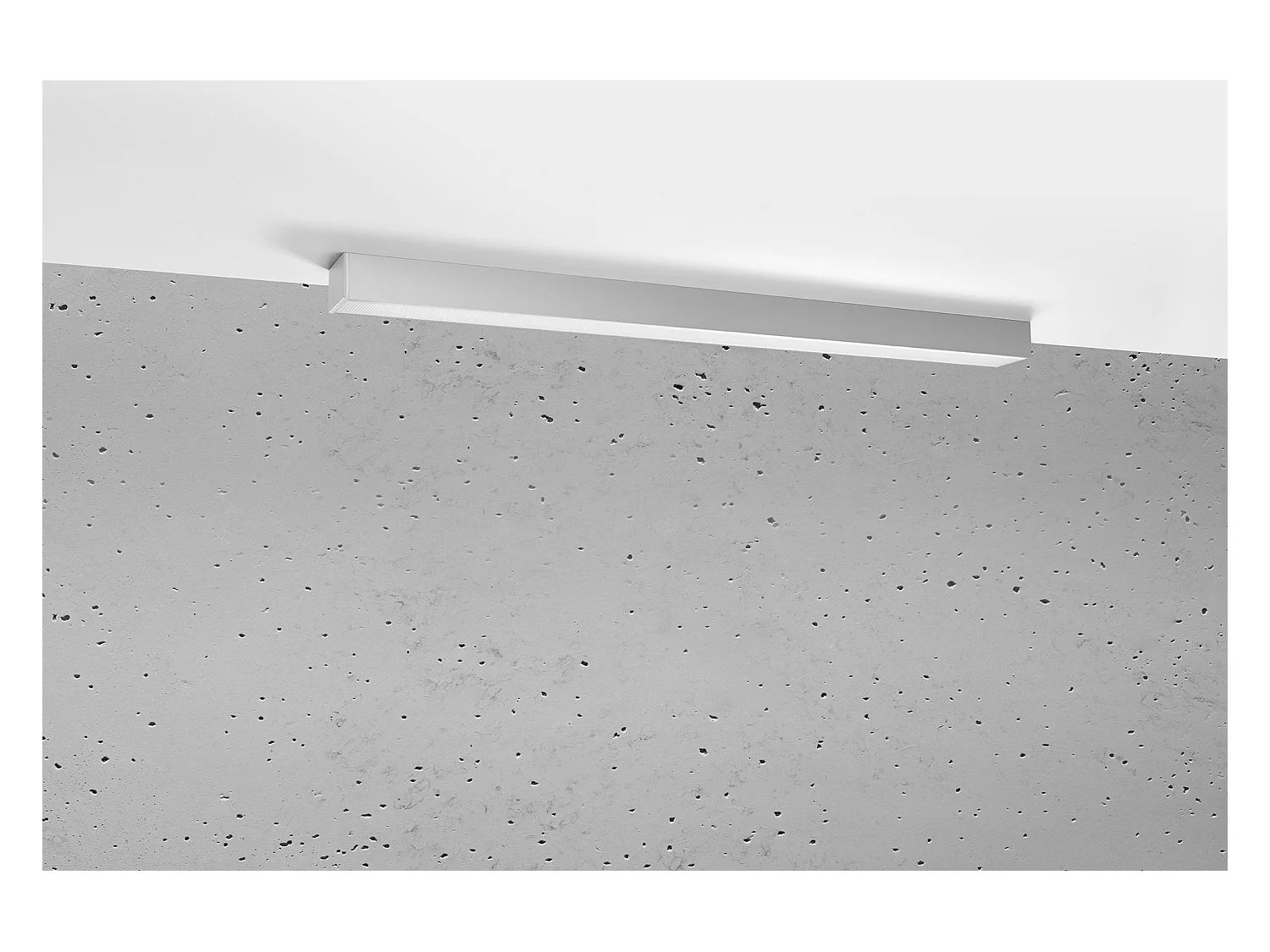 Integrierte LED 145cm Linear Flush Hellgrau 4000K LED Integrato 145cm Lineare Incasso Grigio Chiaro 4000K
